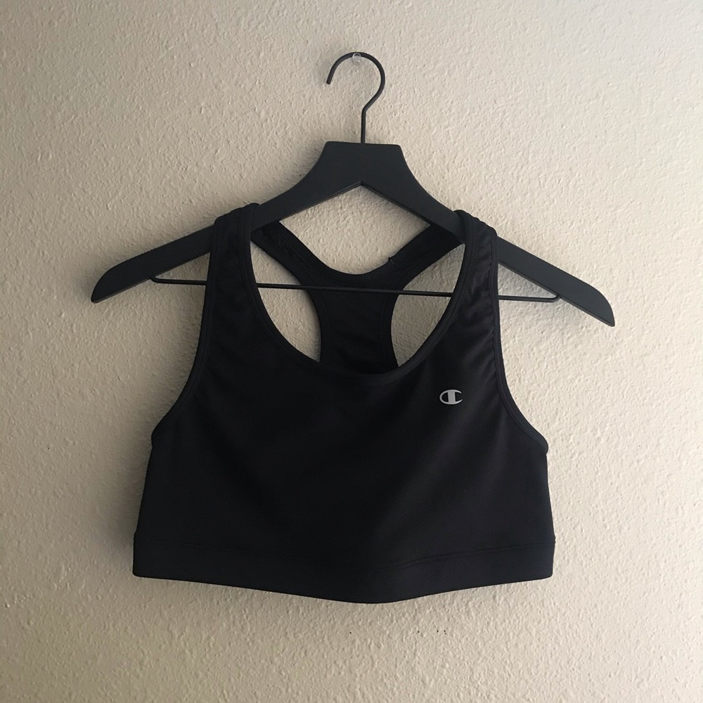 Champion Black Sports Bra